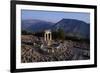 Tholos Athena temple at Delphi archeological site-Charles Bowman-Framed Photographic Print