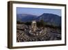 Tholos Athena temple at Delphi archeological site-Charles Bowman-Framed Photographic Print