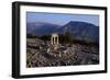 Tholos Athena temple at Delphi archeological site-Charles Bowman-Framed Photographic Print