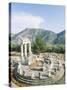 Tholos of the Athena Pronaia in Delphi, Greece-Rainer Hackenberg-Stretched Canvas
