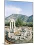 Tholos of the Athena Pronaia in Delphi, Greece-Rainer Hackenberg-Mounted Photographic Print