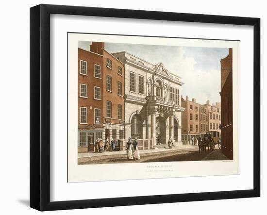 Tholsel, Dublin, 1798-James Malton-Framed Giclee Print