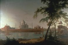 The Taj Mahal at Arga taken from across the River Jumna, c.1798-Thoma Daniell-Framed Giclee Print