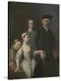 Thomas, 2nd Baron Mansel of Margam with His Blackwood Half-Brothers and Sister-Allan Ramsay-Stretched Canvas