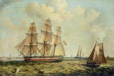 The Three-Masted Barque 'Halcyon' of Hull, 1832-Thomas A. Binks-Giclee Print