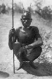 Native Men Seeing a White Woman for the First Time, Mongalla to Terrakekka, Sudan, 1925-Thomas A Glover-Giclee Print