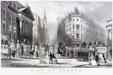 Bank of England, Threadneedle Street, London, C1850-Thomas Abiel Prior-Giclee Print