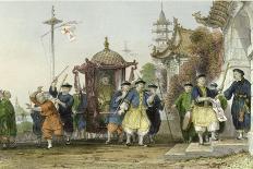 Mandarin Paying Visit-Thomas Allom-Art Print