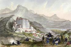 Tibet Lhasa Potala Palace-Thomas Allom-Art Print