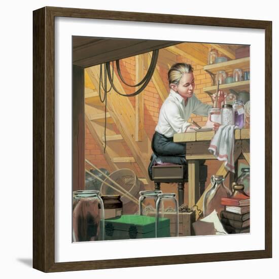 Thomas Alma Edison-Mcbride-Framed Giclee Print