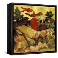 Thomas-Altar, 1424-1436. Auferstehung Christi-Master Francke-Framed Stretched Canvas