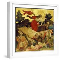 Thomas-Altar, 1424-1436. Auferstehung Christi-Master Francke-Framed Giclee Print