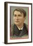 Thomas Alva Edison American Electrical Engineer and Inventor-null-Framed Art Print