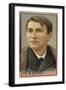 Thomas Alva Edison American Electrical Engineer and Inventor-null-Framed Art Print