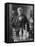 Thomas Alva Edison American Inventor on His 77th Birthday in His West Orange Laboratory-null-Framed Stretched Canvas