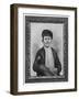 Thomas Alva Edison as a Boy-null-Framed Art Print