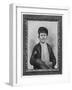 Thomas Alva Edison as a Boy-null-Framed Art Print