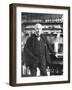 Thomas Alva Edison at Menlo Park, Late 1880S-null-Framed Giclee Print