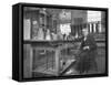 Thomas Alva Edison in His Workshop-null-Framed Stretched Canvas