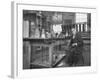 Thomas Alva Edison in His Workshop-null-Framed Photographic Print