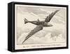 Thomas Alva Edison's Flying Canoe the Smaller of His Two Projected Flying Machines-null-Framed Stretched Canvas