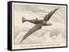 Thomas Alva Edison's Flying Canoe the Smaller of His Two Projected Flying Machines-null-Framed Stretched Canvas