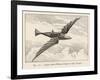 Thomas Alva Edison's Flying Canoe the Smaller of His Two Projected Flying Machines-null-Framed Art Print