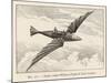 Thomas Alva Edison's Flying Canoe the Smaller of His Two Projected Flying Machines-null-Mounted Art Print