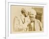 Thomas Alva Edison with Henry Ford-null-Framed Art Print