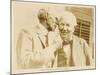 Thomas Alva Edison with Henry Ford-null-Mounted Art Print