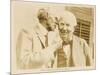 Thomas Alva Edison with Henry Ford-null-Mounted Art Print