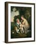 Thomas and Joseph Pickford as Children, circa 1777-9-Joseph Wright of Derby-Framed Giclee Print