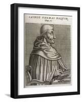 Thomas Aquinas Italian Theologian-Andre Thevet-Framed Art Print