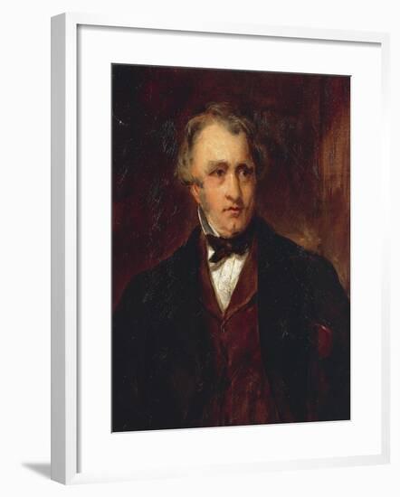 Thomas Babington Macaulay, Baron Macaulay, 1853-Sir Francis Grant-Framed Giclee Print