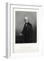 Thomas Babington Macaulay, British Poet, Historian and Whig Politician, C1880-DJ Pound-Framed Giclee Print