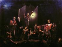 The Burial of Sir John Moore at La Coruna, 1809-Thomas Ballard-Mounted Giclee Print