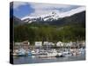 Thomas Basin Boat Harbor in Ketchikan, Southeast Alaska, United States of America, North America-Richard Cummins-Stretched Canvas