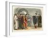 Thomas Becket Forbids the Earl of Leicester to Pass Sentence on Him-James William Edmund Doyle-Framed Giclee Print