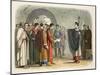 Thomas Becket Forbids the Earl of Leicester to Pass Sentence on Him-James William Edmund Doyle-Mounted Giclee Print