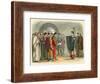 Thomas Becket Refuses to Seal the Constitutions of Claredon-James Doyle-Framed Art Print