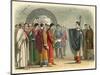 Thomas Becket Refuses to Seal the Constitutions of Claredon-James Doyle-Mounted Art Print