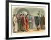 Thomas Becket Refuses to Seal the Constitutions of Claredon-James Doyle-Framed Art Print