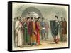 Thomas Becket Refuses to Seal the Constitutions of Claredon-James Doyle-Framed Stretched Canvas