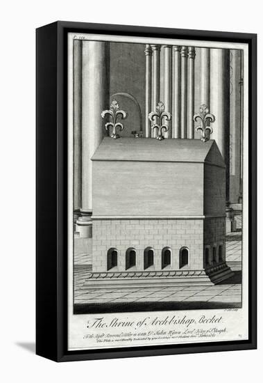 Thomas Becket's Shrine-J. Cole-Framed Stretched Canvas