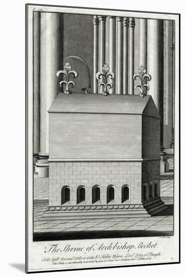 Thomas Becket's Shrine-J. Cole-Mounted Art Print