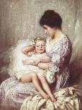 Widowed and Fatherless, Exhibited in the Royal Academy-Thomas Benjamin Kennington-Giclee Print