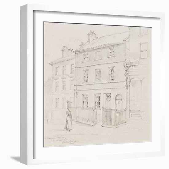 Thomas Bewick's House, West St., Gateshead-Frederick George Kitton-Framed Giclee Print