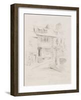 Thomas Bewick's Workshop, St Nicholas' Churchyard-Frederick George Kitton-Framed Giclee Print