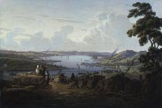 View of Dunbarton and the River Clyde, 1817-Thomas Birch-Giclee Print