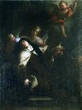 St Theresa of Avila, C1634-1689-Thomas Blanchet-Stretched Canvas